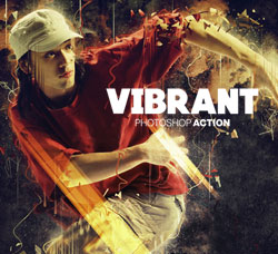 极品PS动作－活力四射(含图文教程)：Vibrant Photoshop Action